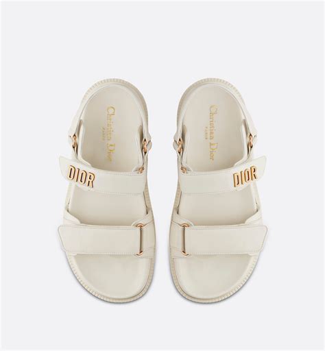 dior white sandals|realreal christian dior sandals.